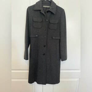 Kenneth Cole Wool Trench Coat